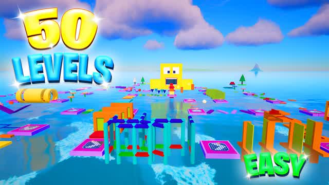 👑FUN EASY OBBY PARKOUR 🌈