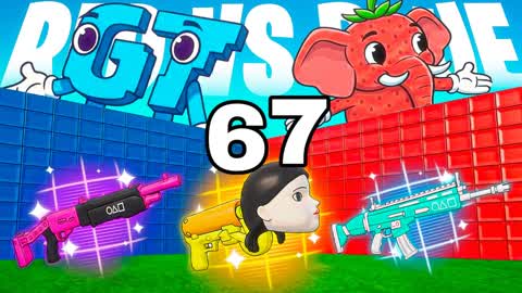 1V1 67 BRAINROT ALL GUNS 🔴🔵