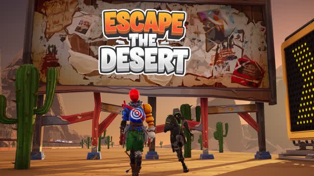 🏜️🏜️🏜️ESCAPE THE DESERT🏜️🏜️🏜️