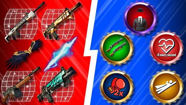 đ”SUPER RED VS BLUEđ„