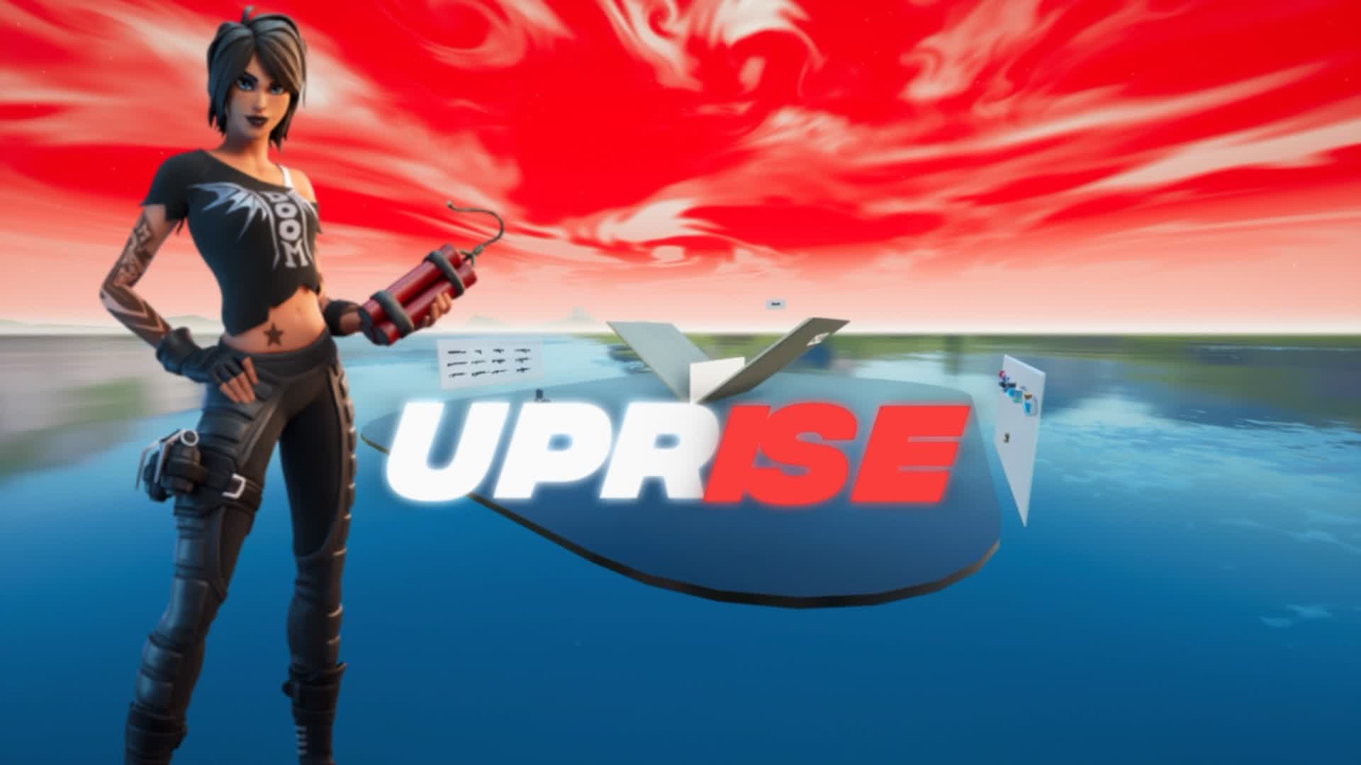 Uprise 1v1 map