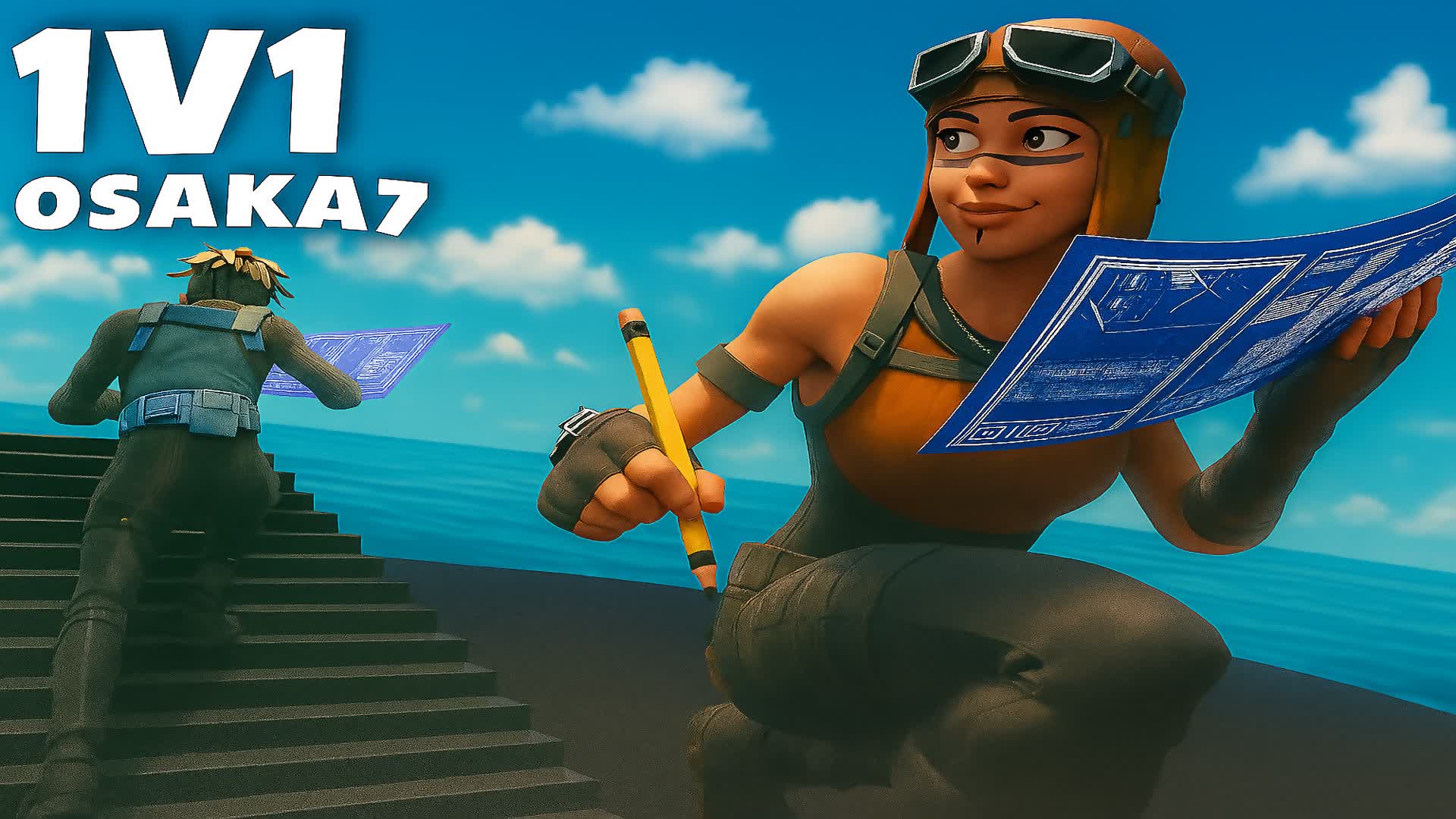 OSAKA7 1V1 BUILD FIGHTS (200PUMPS)