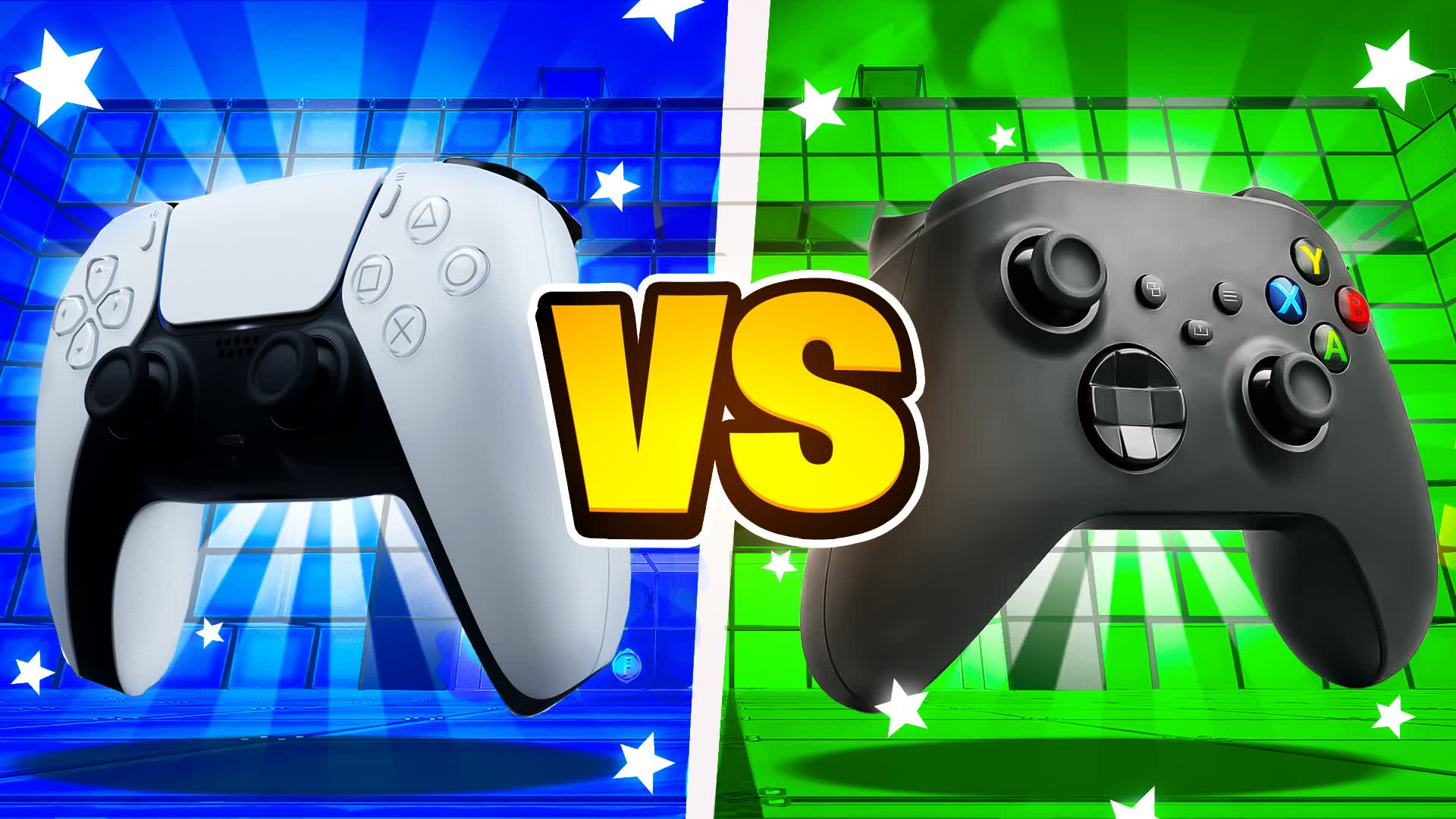 CONSOLE WARS 💚 BLUE VS GREEN 💙BOX ZONE