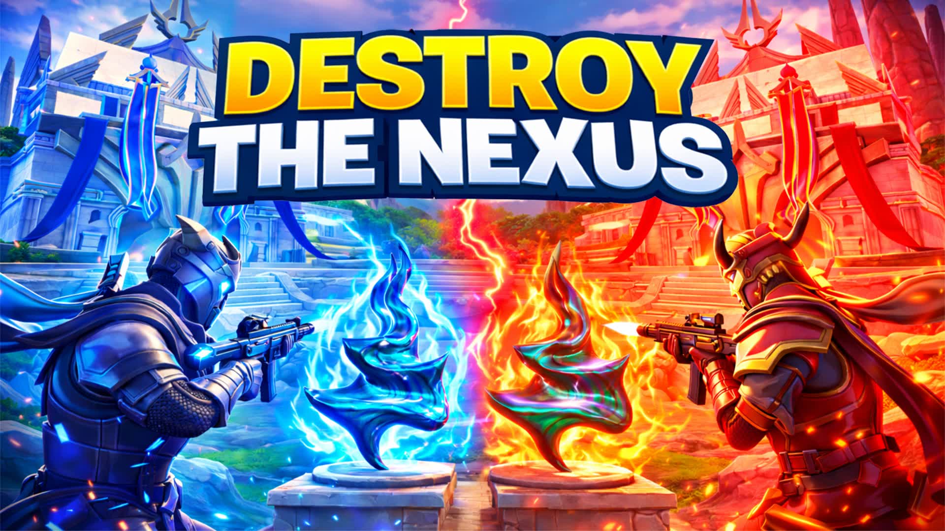 DESTROY THE NEXUS 1255-9176-1736 by dragonexp - フォートナイト