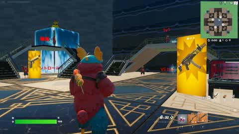 ガフと練習マップ