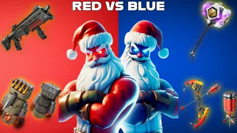 RED SANTA VS BLUE SANTA
