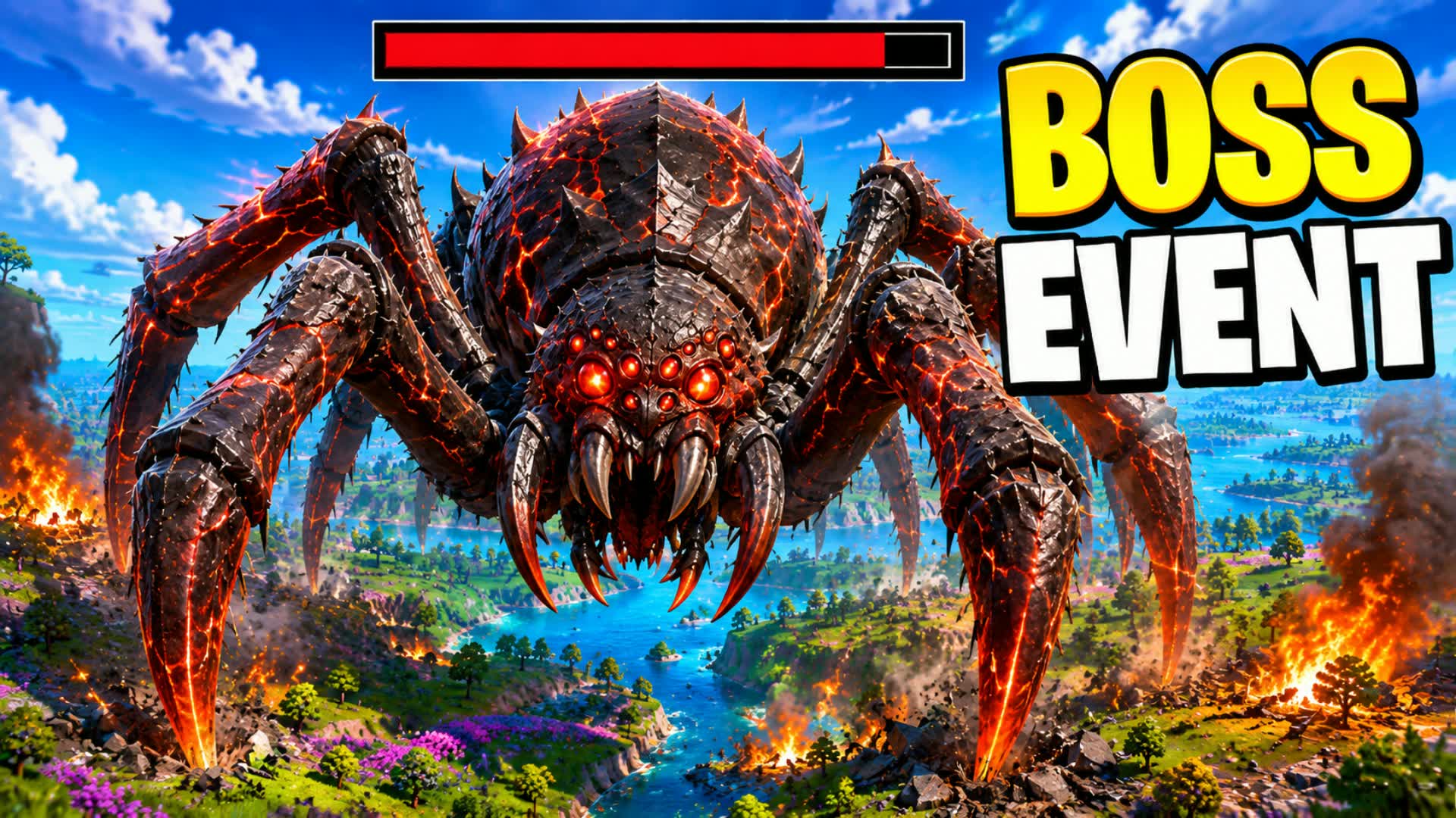 SPIDER BOSS FIGHT EVENT - BOSSFIGHT