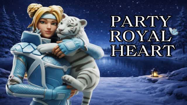 PARTY ROYALE HEART