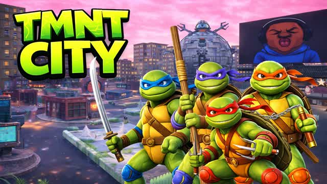 TMNT CITY 🌆 GUN GAME ONE SHOT 🎯