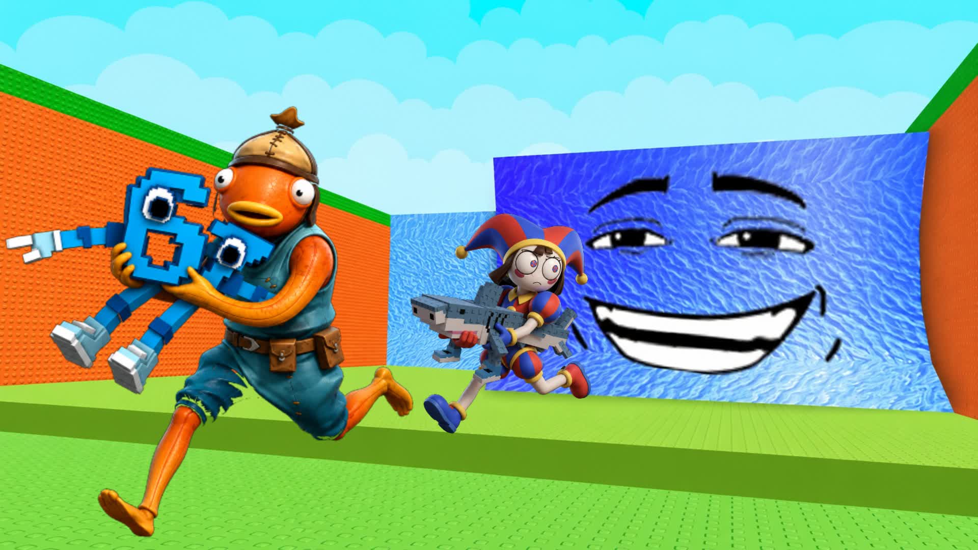 Escape the Tsunami to Brainrots!