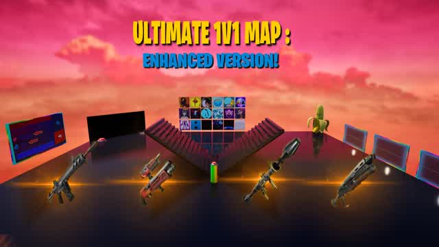 Ultimate 1v1 Map: Enhanced Version! 💥🔥
