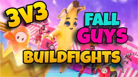 3v3 🤯 FALL GUYS BUILD FIGHTS 😱