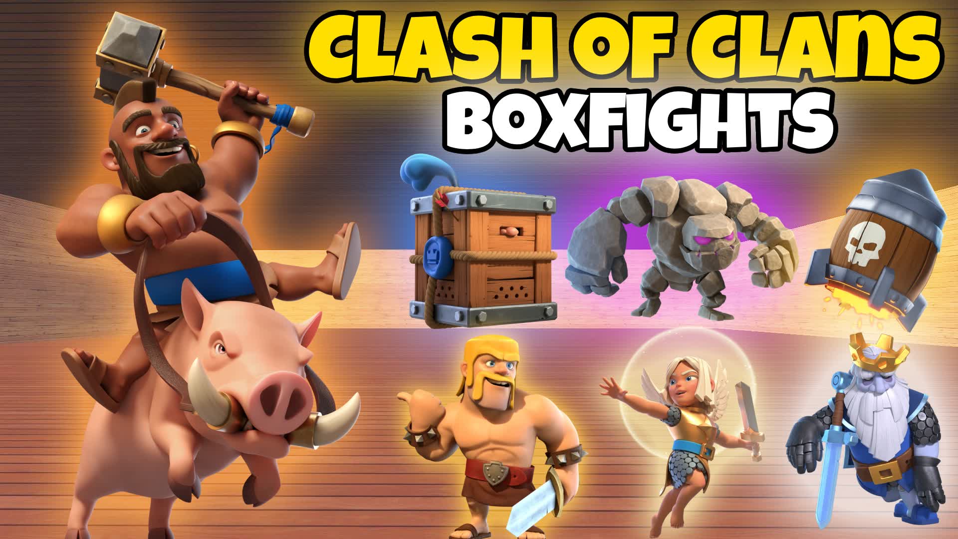 クラッシュ・オブ・クランボックスpvp 👑🗡️