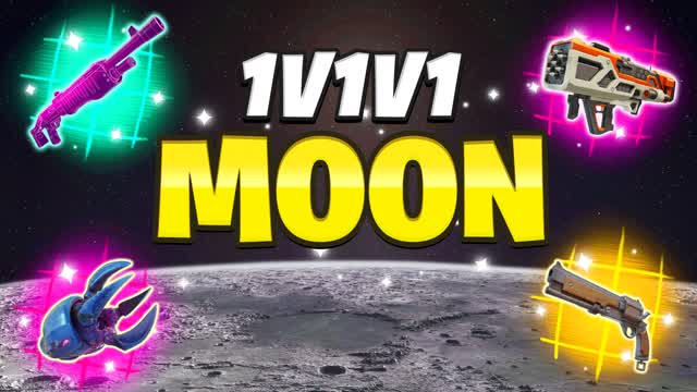 1v1v1 MOON 1v1 Realistics Free for All🌙