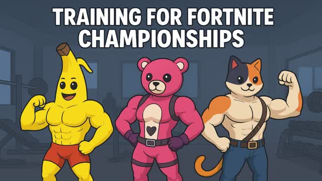 Treino de Fortnite para Campeonato.