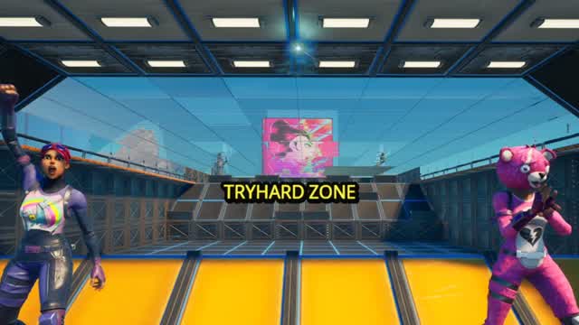 🔥 Tryhard Arena: Yellow vs Black 🛡️