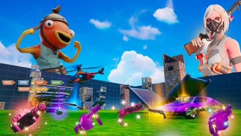 1vs1vs1 Free Build Practice FFA