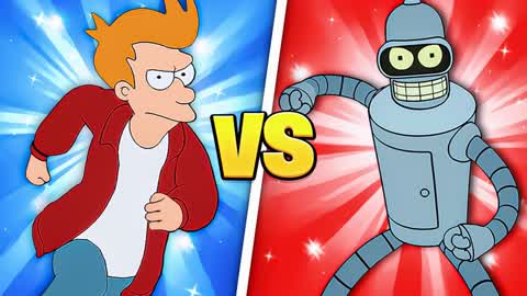 🚀FUTURAMA RED VS BLUE 🤖