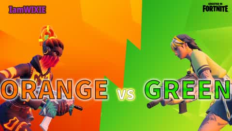 🟢Green vs Orange🔶 ✨Team Deathmatch✨