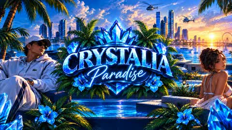 Crystalia Paradise Party Royale