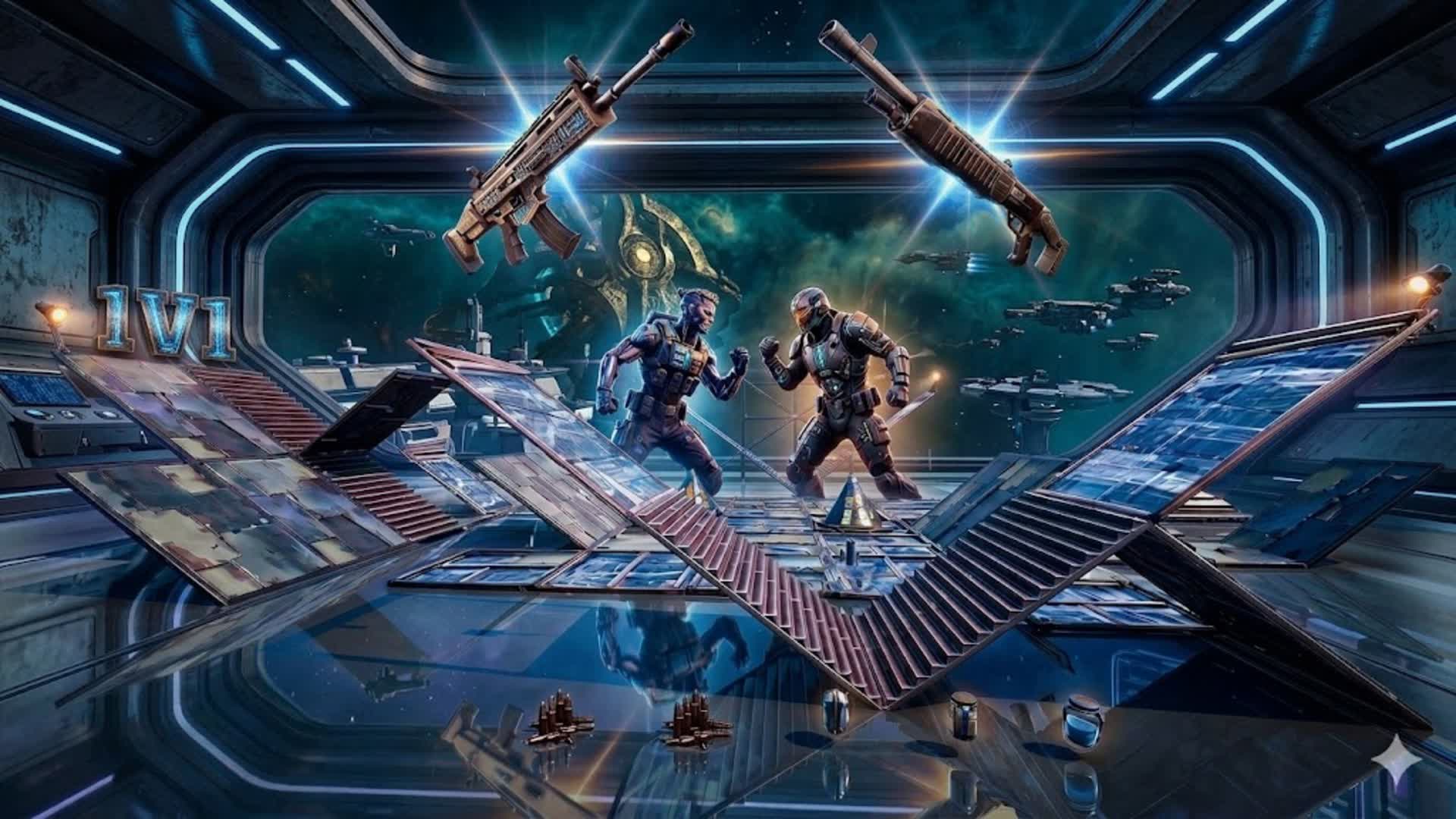 1 V 1 BUILDS FIGHTS