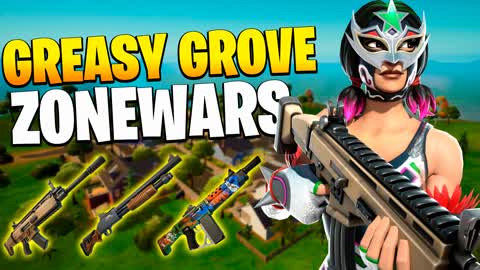 ⭐GREASY GROVE ZONE WARS⭐