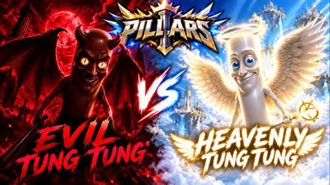 Godly Vs Evil Tung Pillars