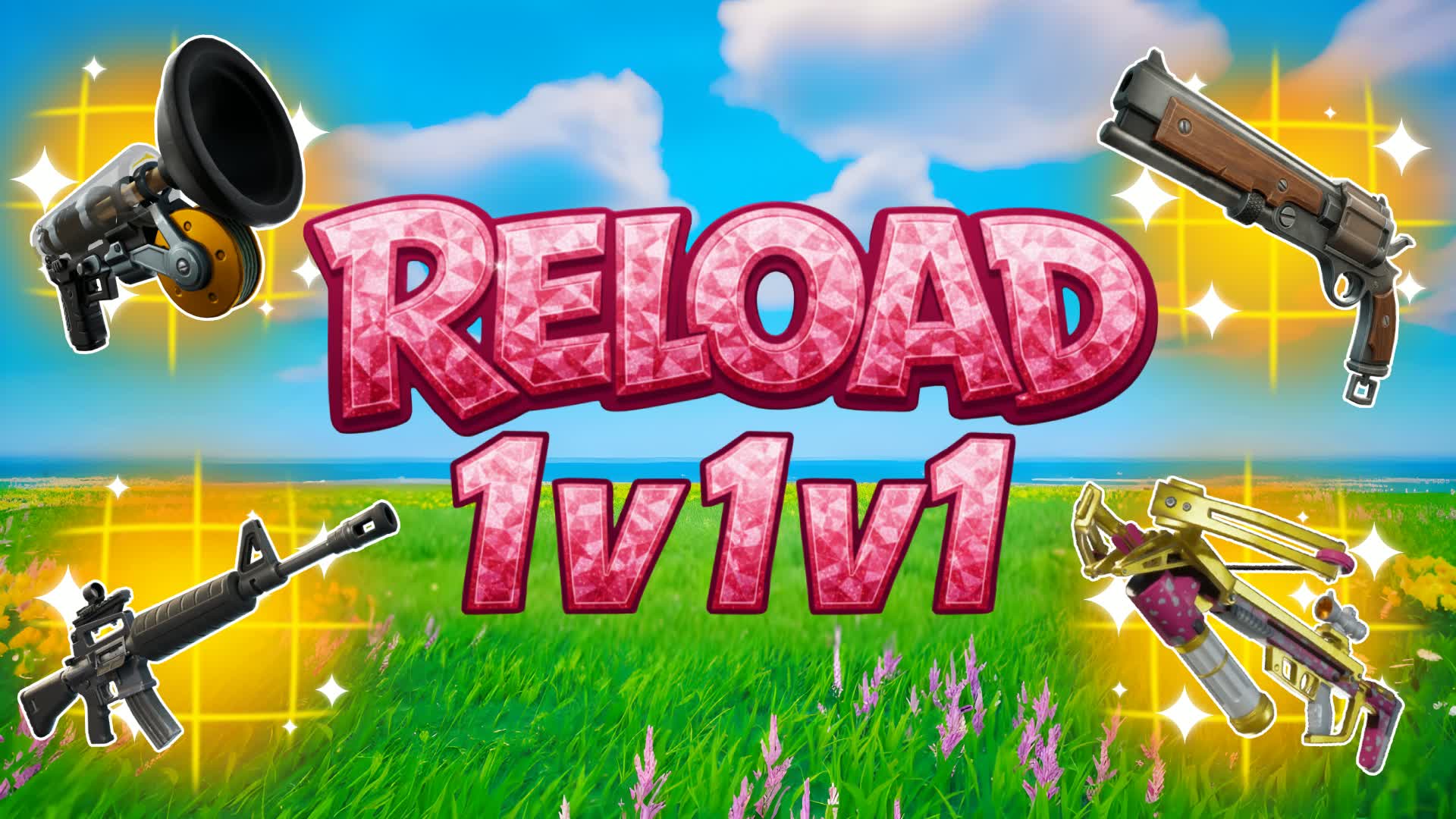 1v1v1 リロード 1v1 バレンタイン フリーフォーオール
