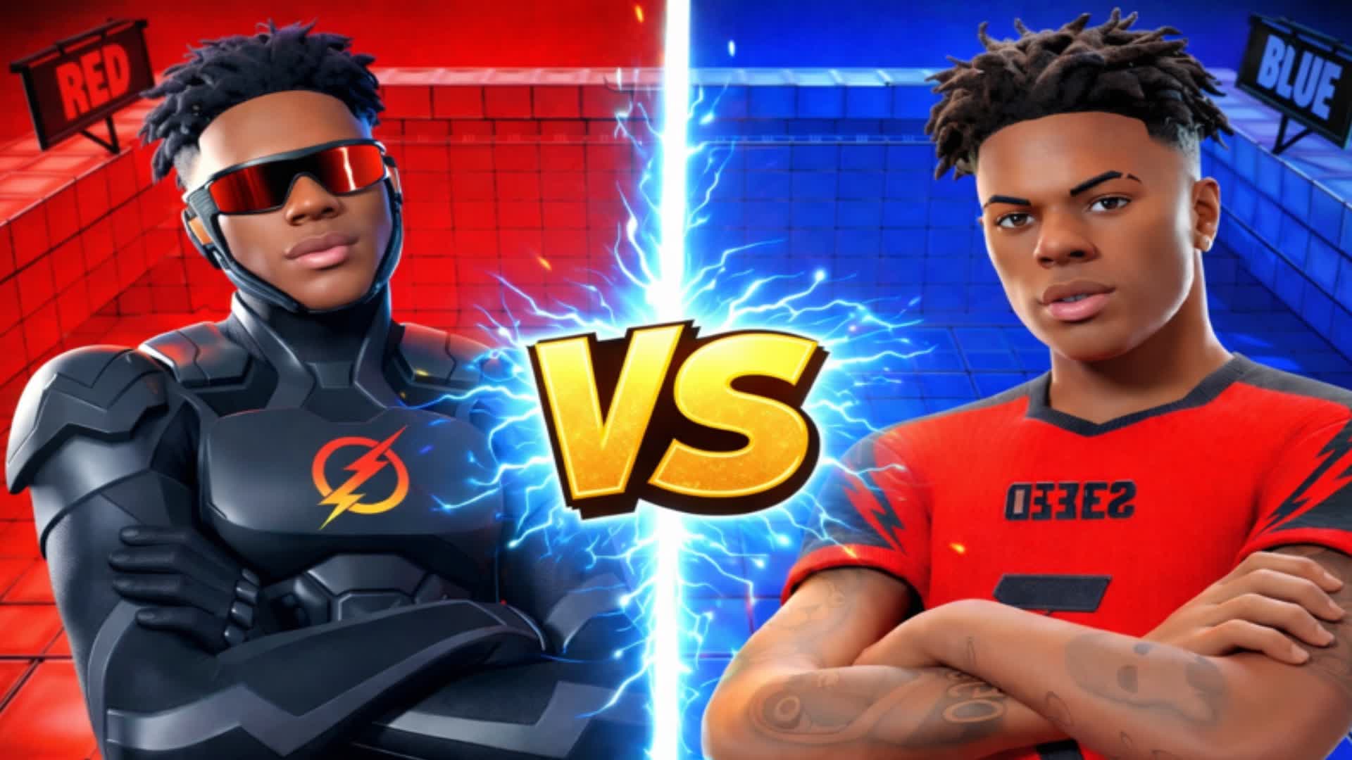 💥 Extreme Speed Red 🔴 VS Blue 🔵