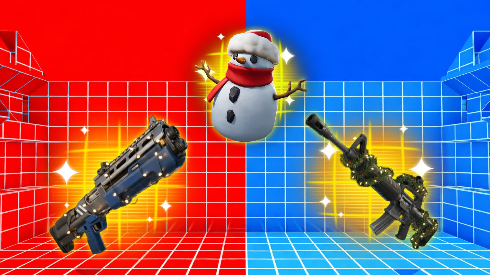 SUPER HOLIDAY RED VS BLUE! 🔴🔵