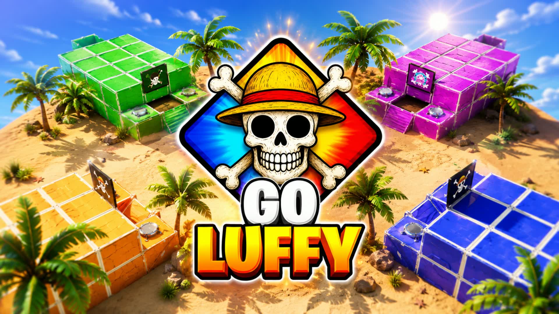 🏝️ GO LUFFY! ZONE WARS 🏴‍☠️
