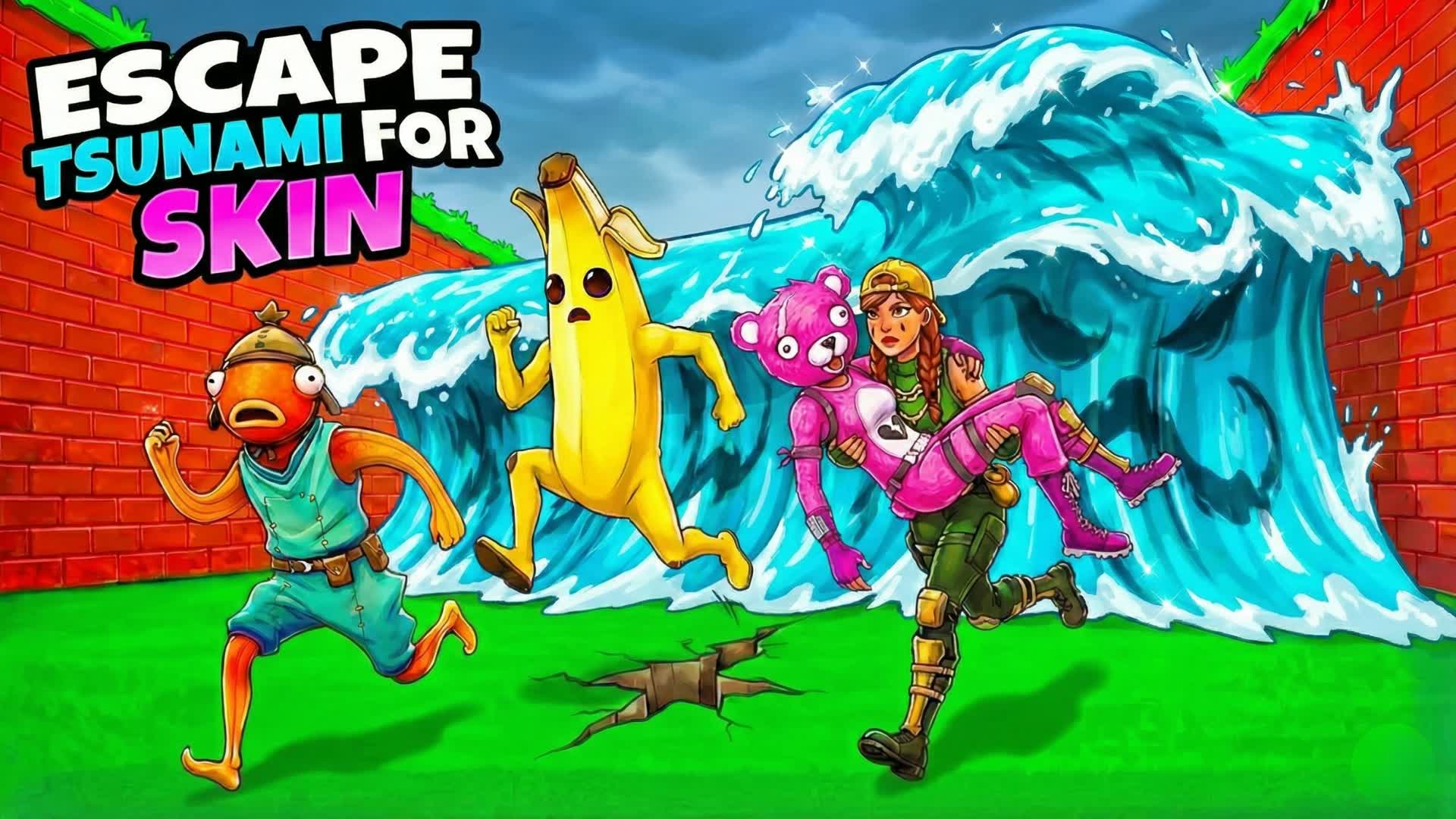 ESCAPE TSUNAMI FOR CHARACTER !