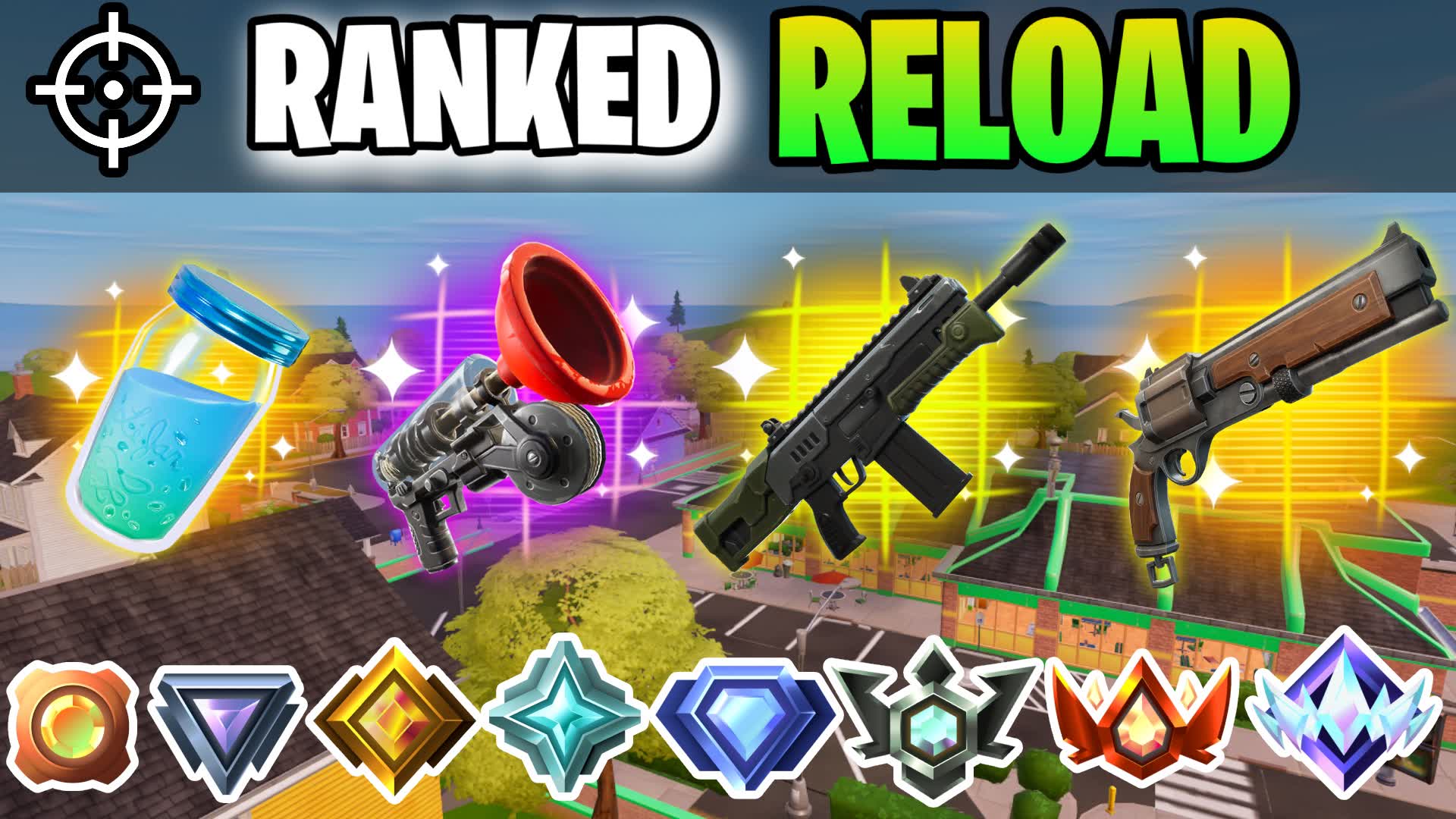 GREASY 1V1V1 INFINTE RELOAD RANKED 7