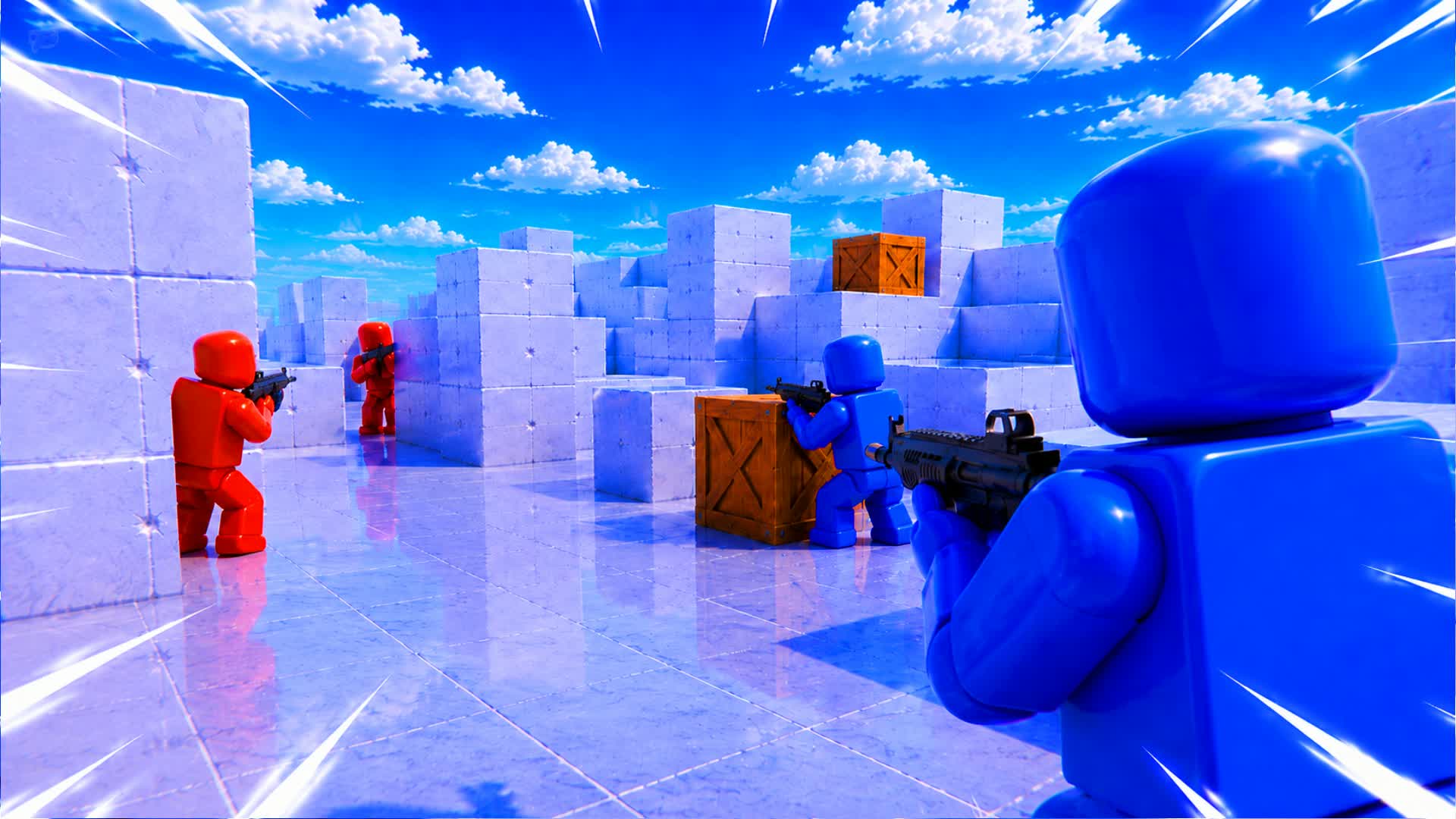 NUKE RIVAL RED VS BLUE AURA 🔴🔵AURA6799