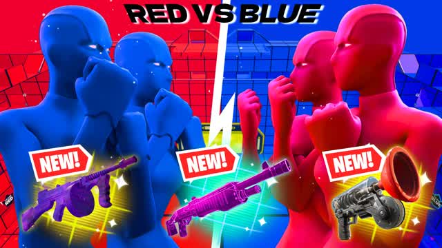 HERO RED VS BLUE 🔴🔵