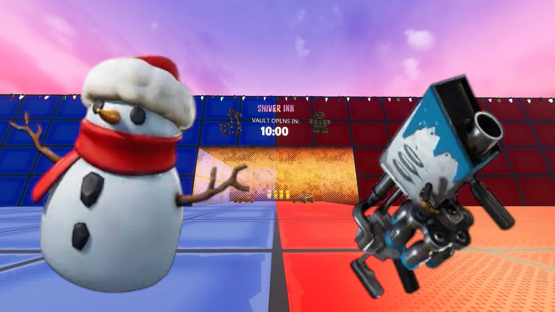 Pixelated RED VS BLUE🎄🎅