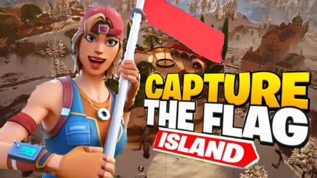 Floating island capture the flags