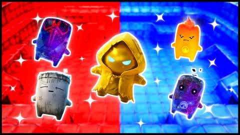 TAKE SPACE WITH AIM BLUE VS RED 🔵🔴
