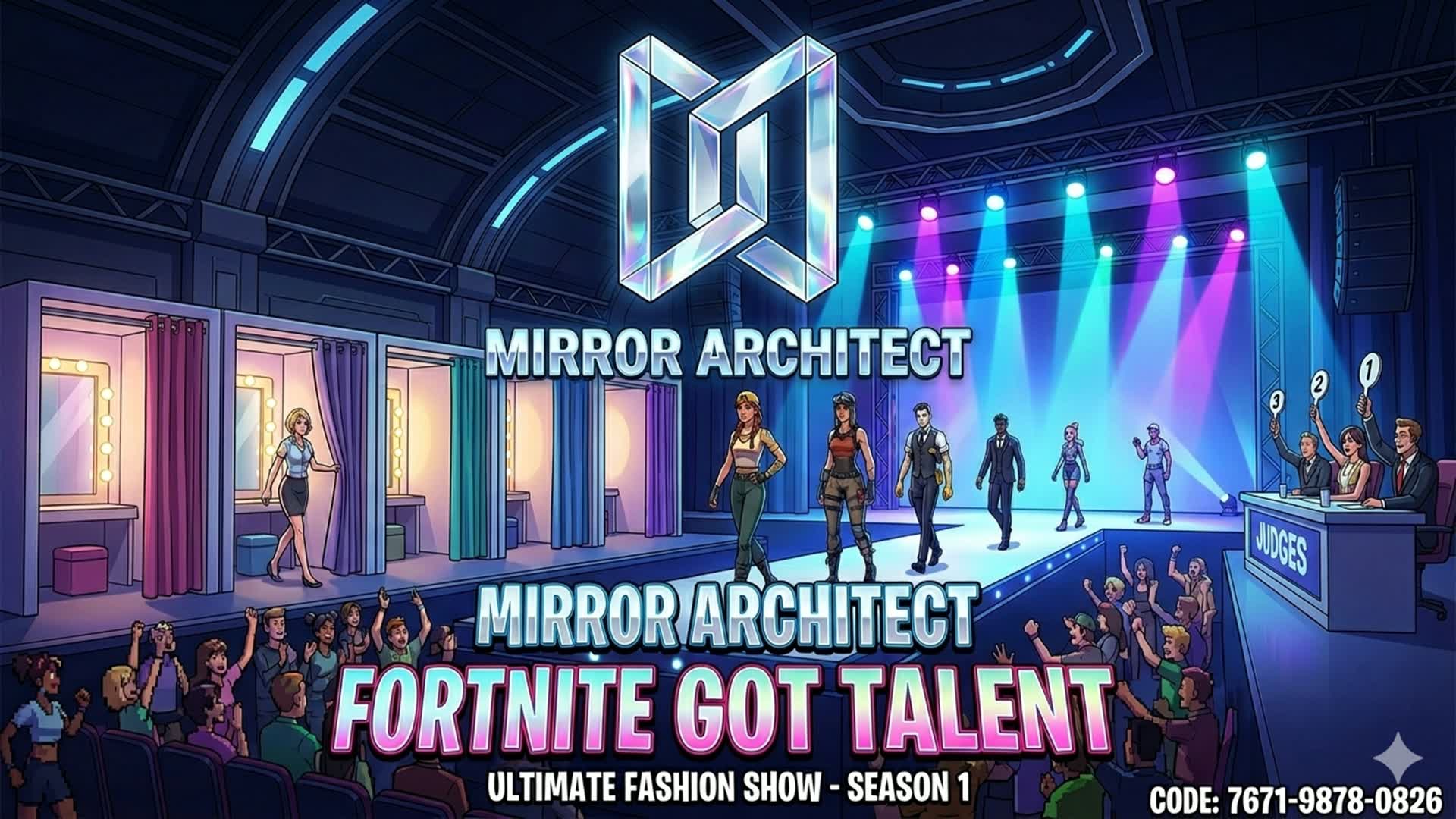 Mirror Architect Fortnite got Talent