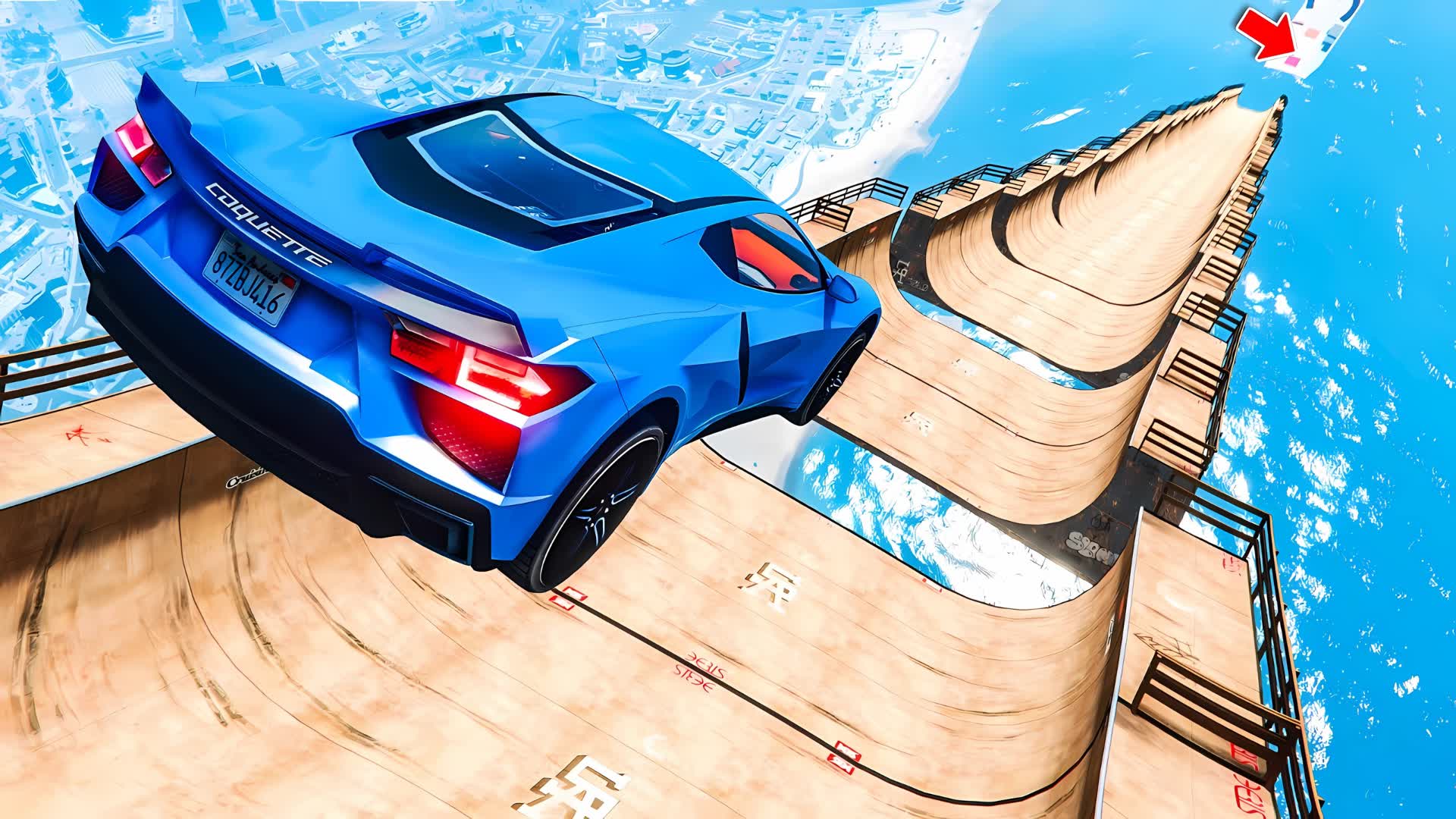 MEGA CRAZY CARS JUMP 2694-6833-8609 by hamaaaa - Fortnite