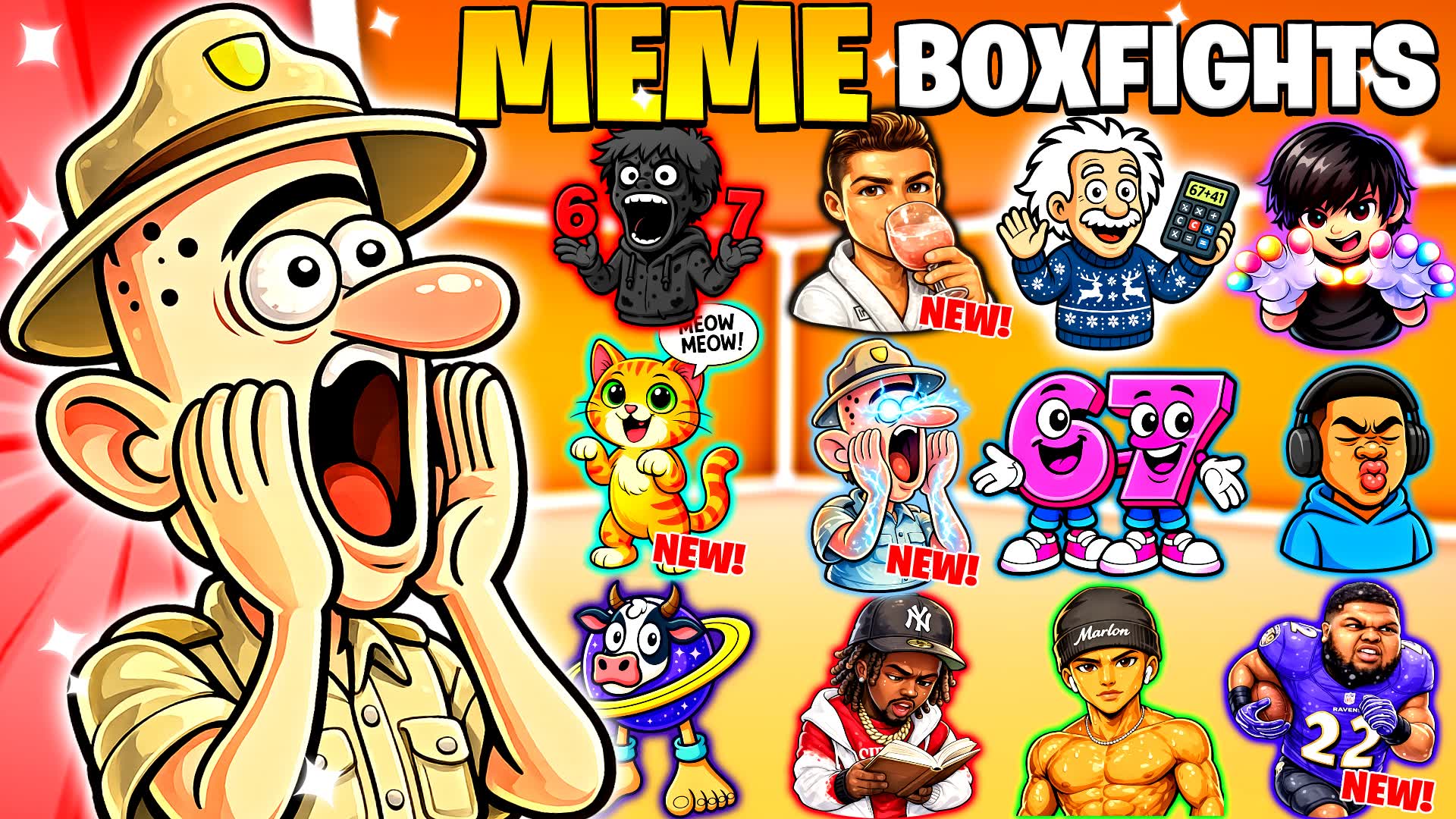 🧠MEME BOXPVP BOXFIGHT  🎭👚FASHION SHOW