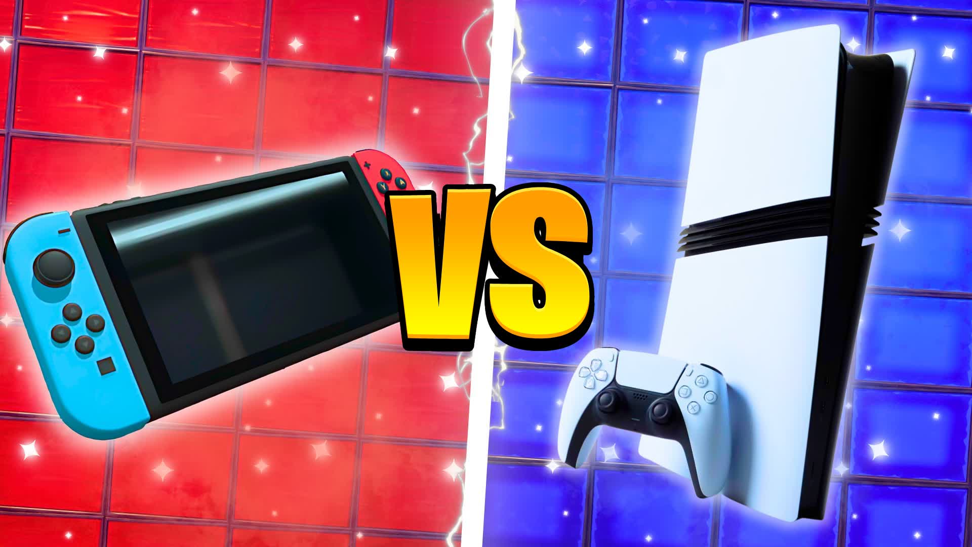 CHAOS SWITCH VS PS5 RED VS BLUE 🔴🔵