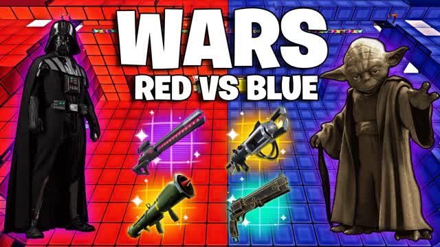 WARS RED VS BLUE  🔴​🔵