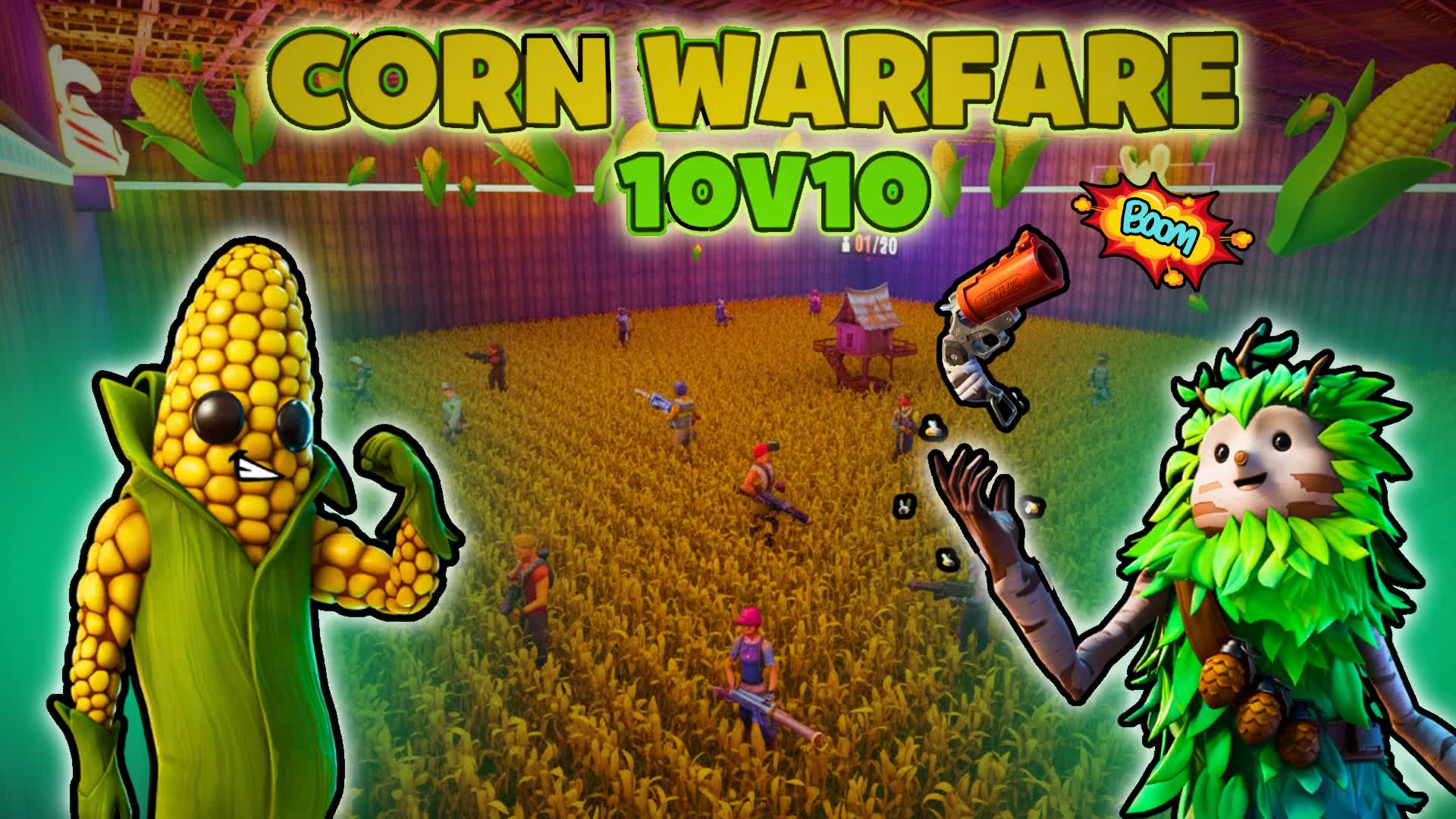 🌽 CORN WARFARE ︱ 10v10