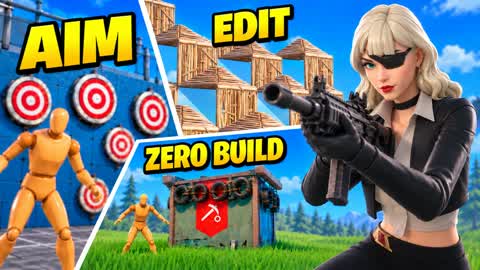 🎯 AIM TRAINING EDIT & ZERO BUILD & 1v1