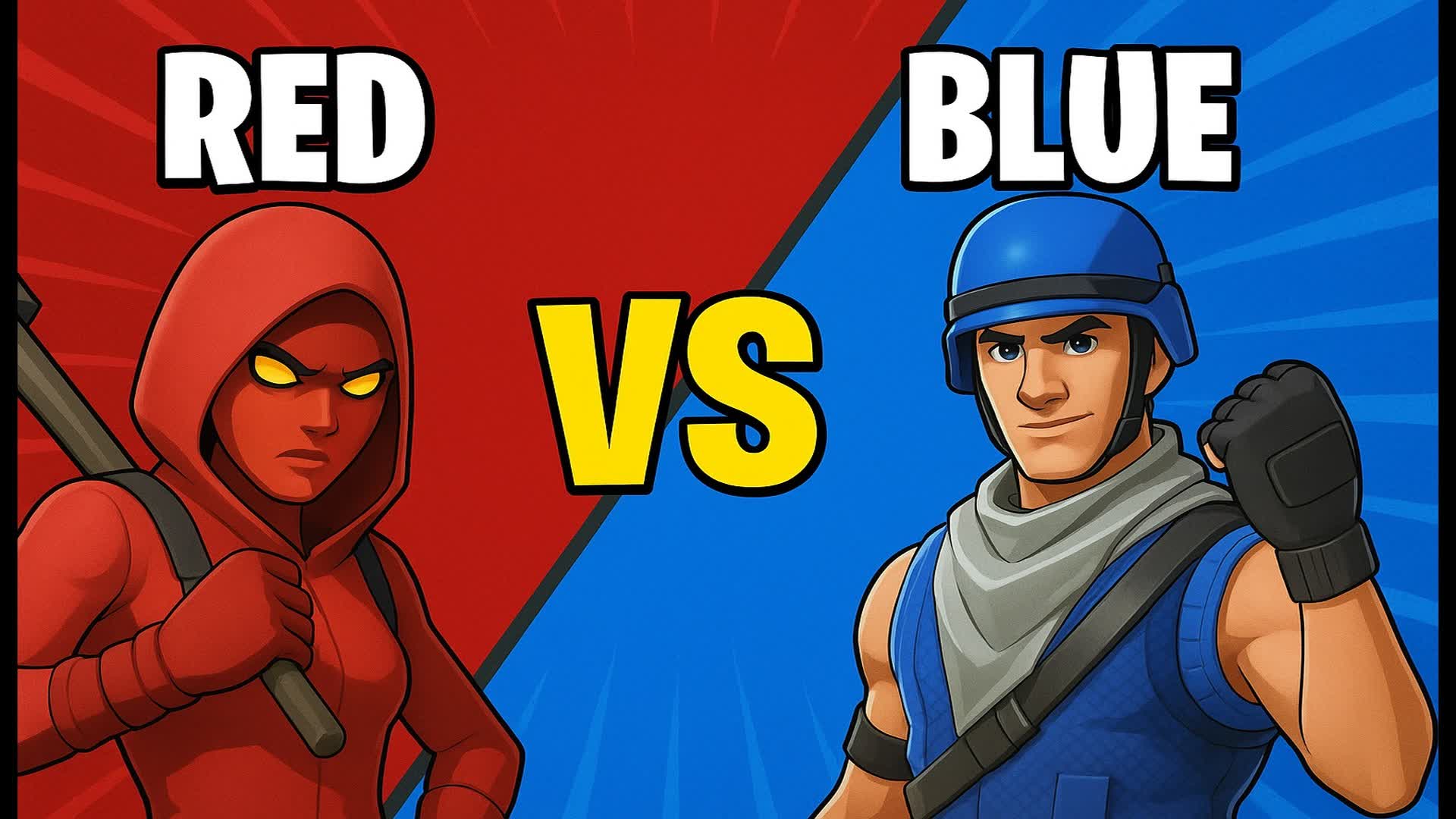RED vs BLUE Arena Top 🔴🔵