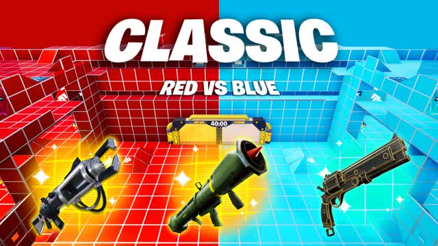 CLASSIC RED VS BLUE 🔴🔵