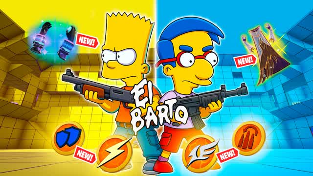 EL BARTO 🌕 YELLOW VS SKY BLUE 🔵