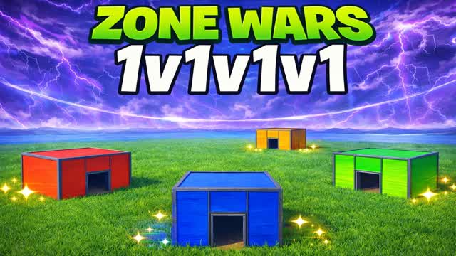 1v1v1v1 ZONE WARS SIMPLE⭐👑