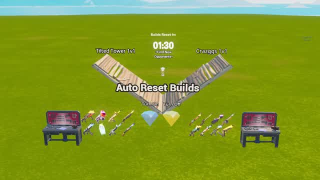 *NEW GUNS* Loxin's 1v1 (5 Players)